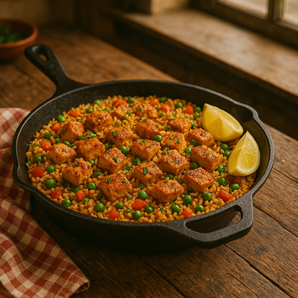 One-Pan Cajun Chicken & Rice