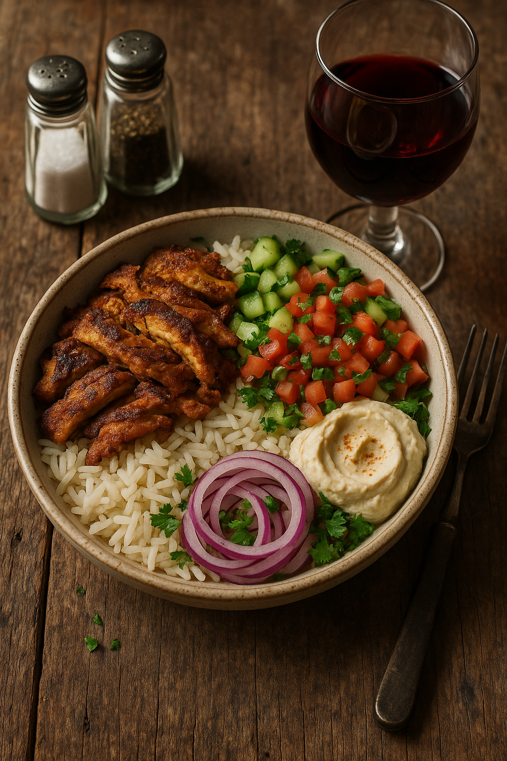 Chicken Shawarma Bowls