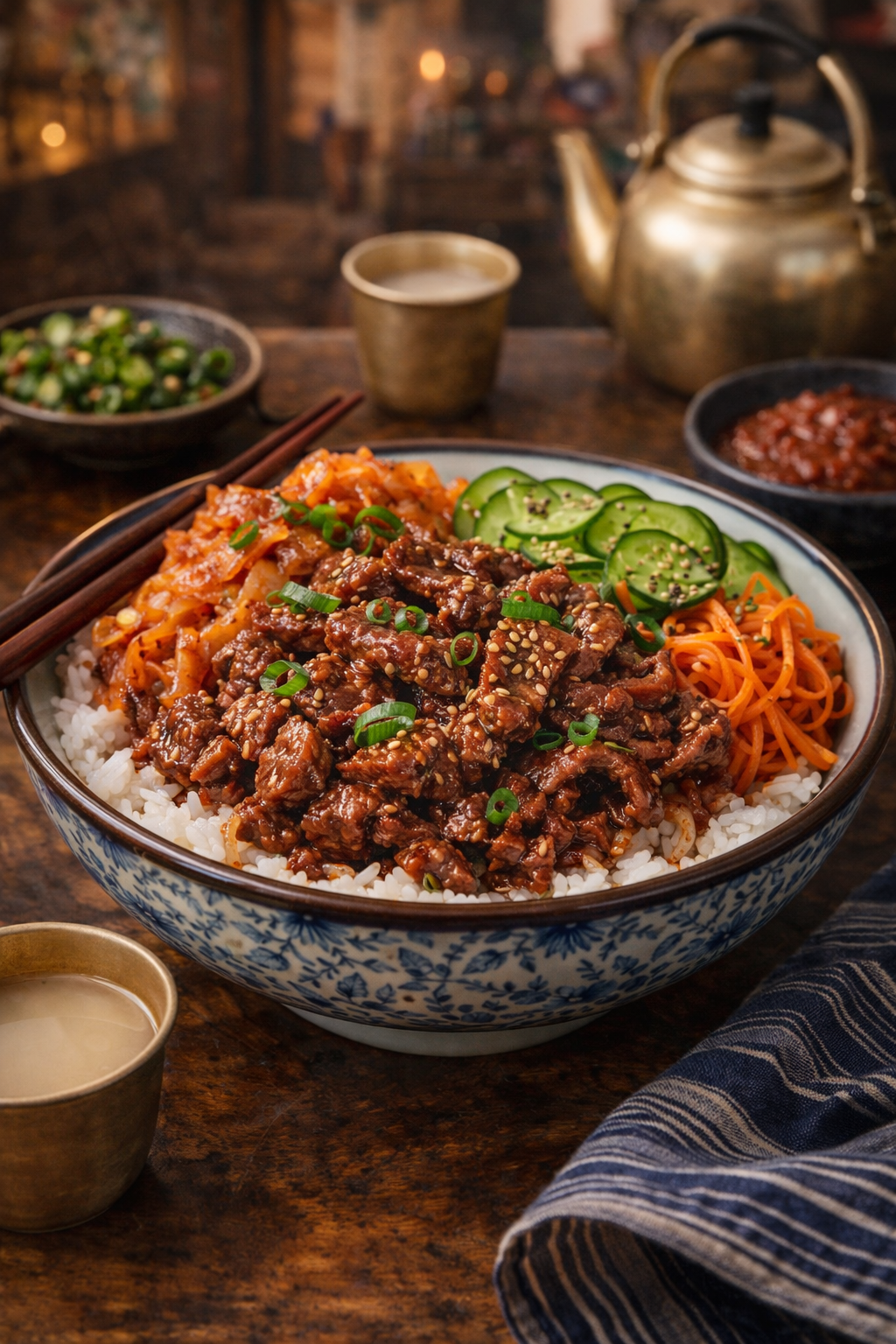 Korean BBQ Beef Bowls