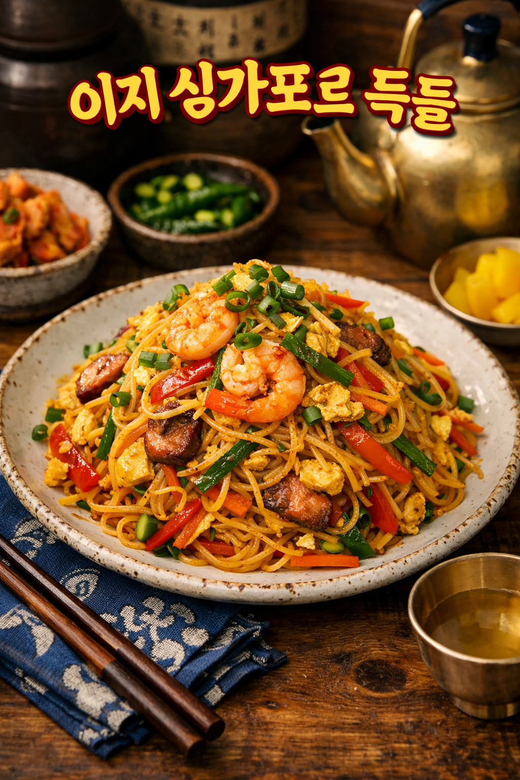 Easy Singapore Noodles