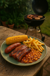 Classic BBQ with Grilled Corn on the Cob