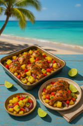 Pineapple Chicken Traybake